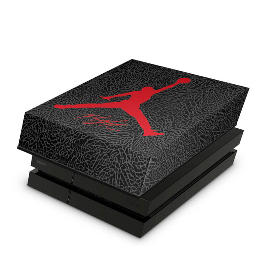 Capa Anti Poeira PS4 Fat - Air Jordan Flight