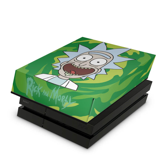Capa Anti Poeira PS4 Fat - Rick Rick And Morty