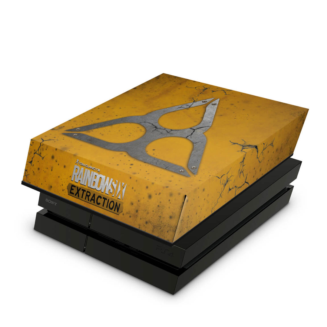 Capa Anti Poeira PS4 Fat - Tom Clancy's Rainbow Six Siege Extraction - Pop Arte Skins