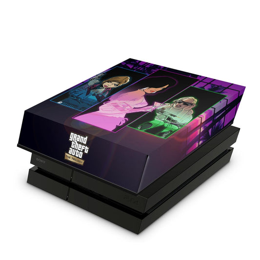 Capa Anti Poeira PS4 Fat - GTA The Trilogy