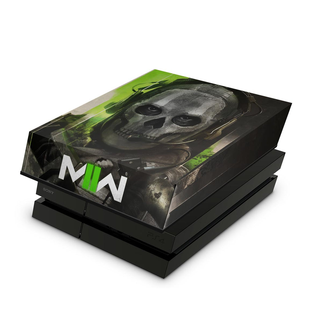 Capa Anti Poeira PS4 Fat - Call Of Duty Modern Warfare II - Pop Arte Skins