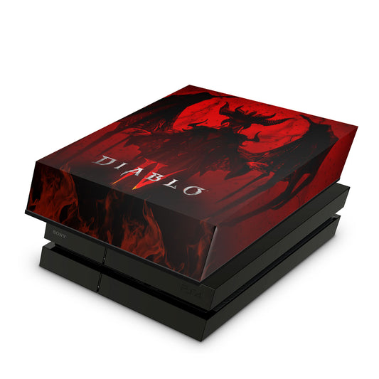 Capa Anti Poeira PS4 Fat - Diablo IV 4