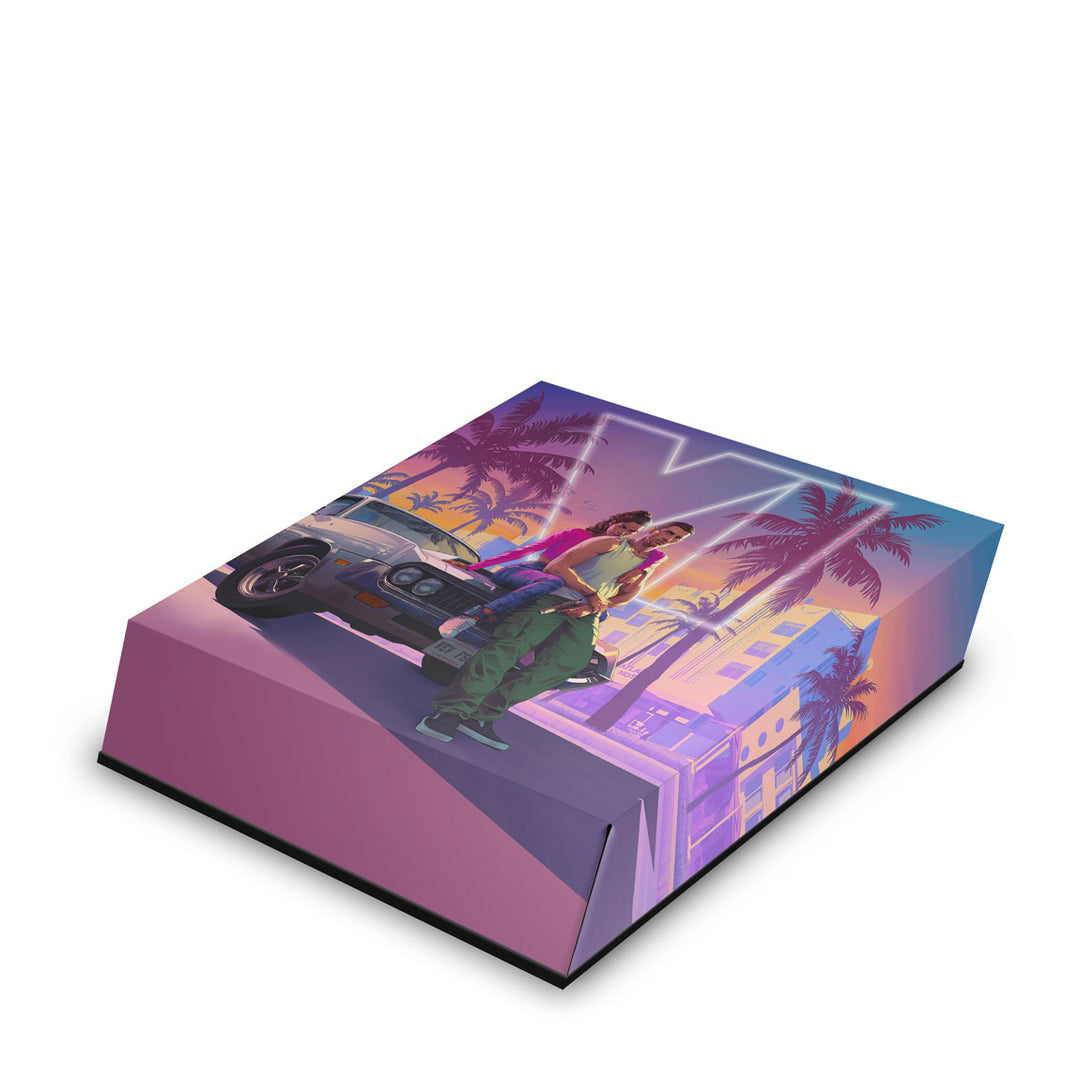 Capa Anti Poeira PS4 Fat - GTA 6 VI - Pop Arte Skins - foto 2