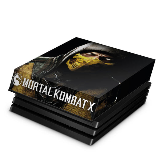 Capa Anti Poeira PS4 Pro - Mortal Kombat X