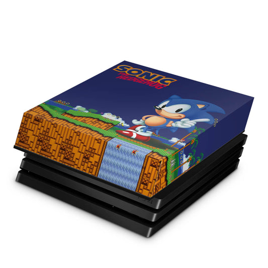 Capa Anti Poeira PS4 Pro - Sonic The Hedgehog
