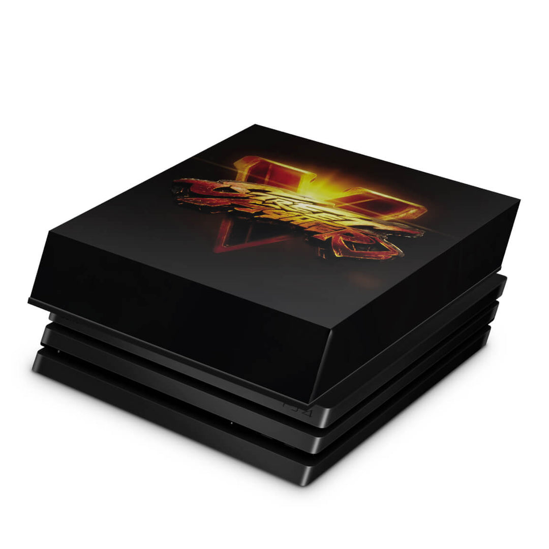 Capa Anti Poeira PS4 Pro - Street Fighter V
