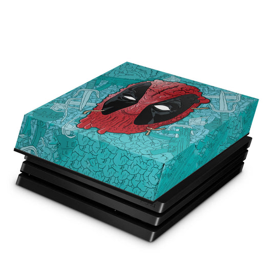 Capa Anti Poeira PS4 Pro - Deadpool
