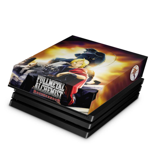 Capa Anti Poeira PS4 Pro - Fullmetal Alchemist: Brotherhood
