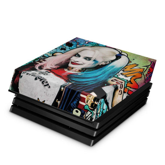 Capa Anti Poeira PS4 Pro - Esquadrão Suicida #A