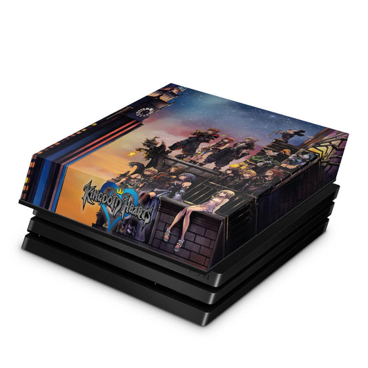 Capa Anti Poeira PS4 Pro - Kingdom Hearts