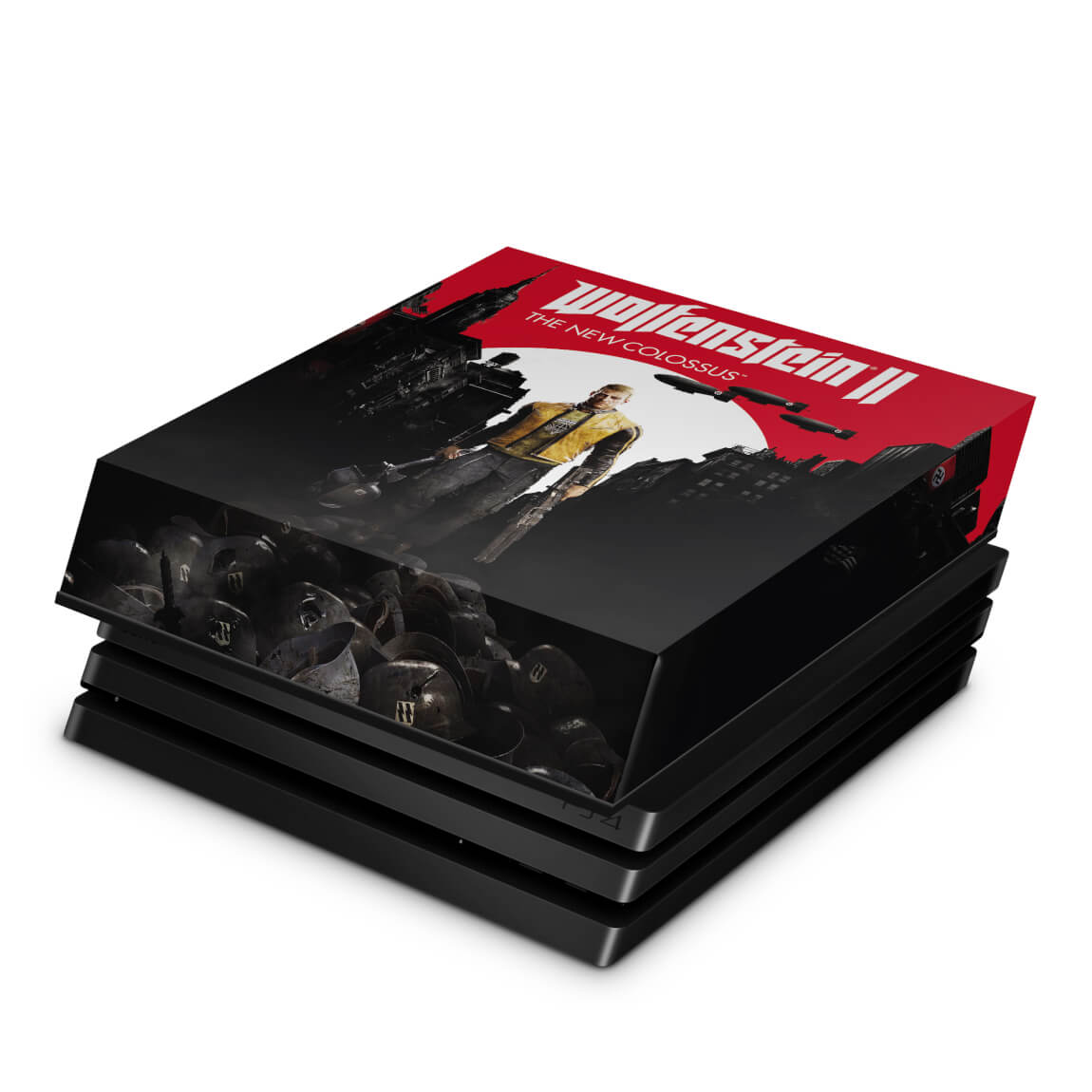 Capa Anti Poeira PS4 Pro - Wolfenstein 2 New Order
