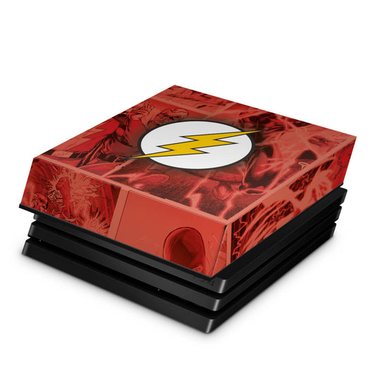 Capa Anti Poeira PS4 Pro - The Flash Comics