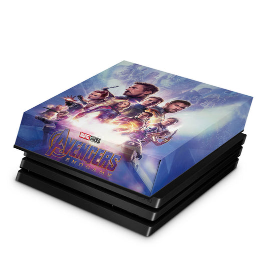 Capa Anti Poeira PS4 Pro - Vingadores Ultimato Endgame