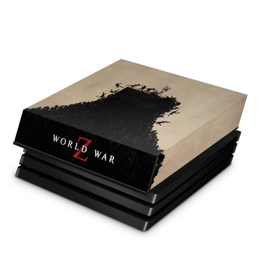 Capa Anti Poeira PS4 Pro - World War Z