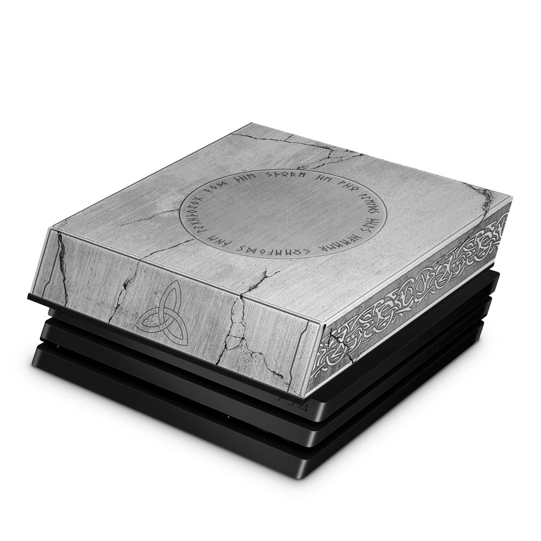 Capa Anti Poeira PS4 Pro - Mjolnir Thor Amor e Trovão