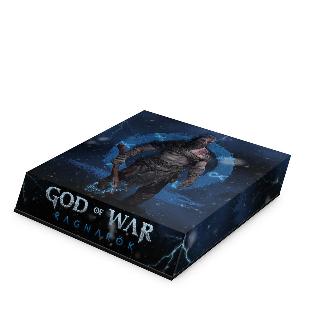 Capa Anti Poeira PS4 Pro - God of War Ragnarok B - Pop Arte Skins - foto 2
