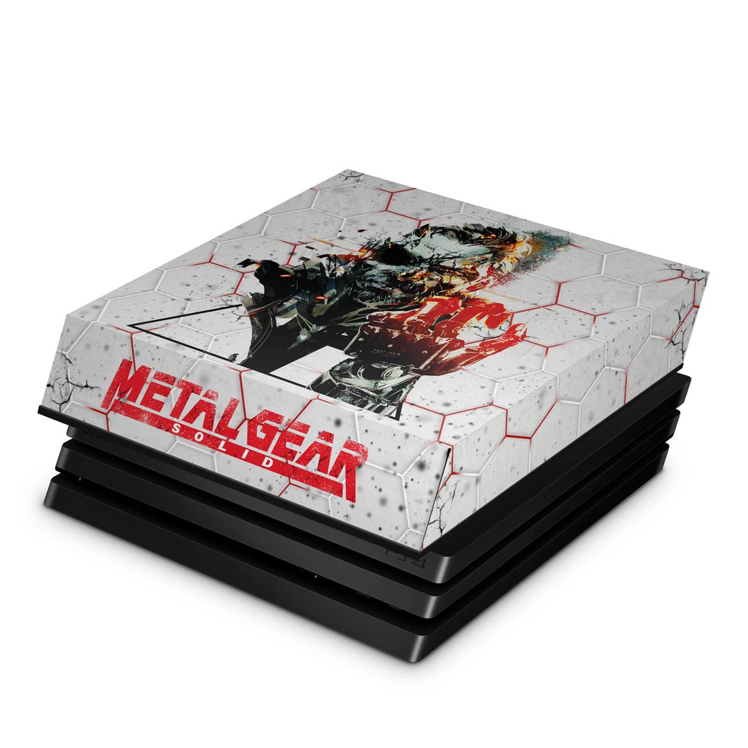 Capa Anti Poeira PS4 Pro - Metal Gear Solid