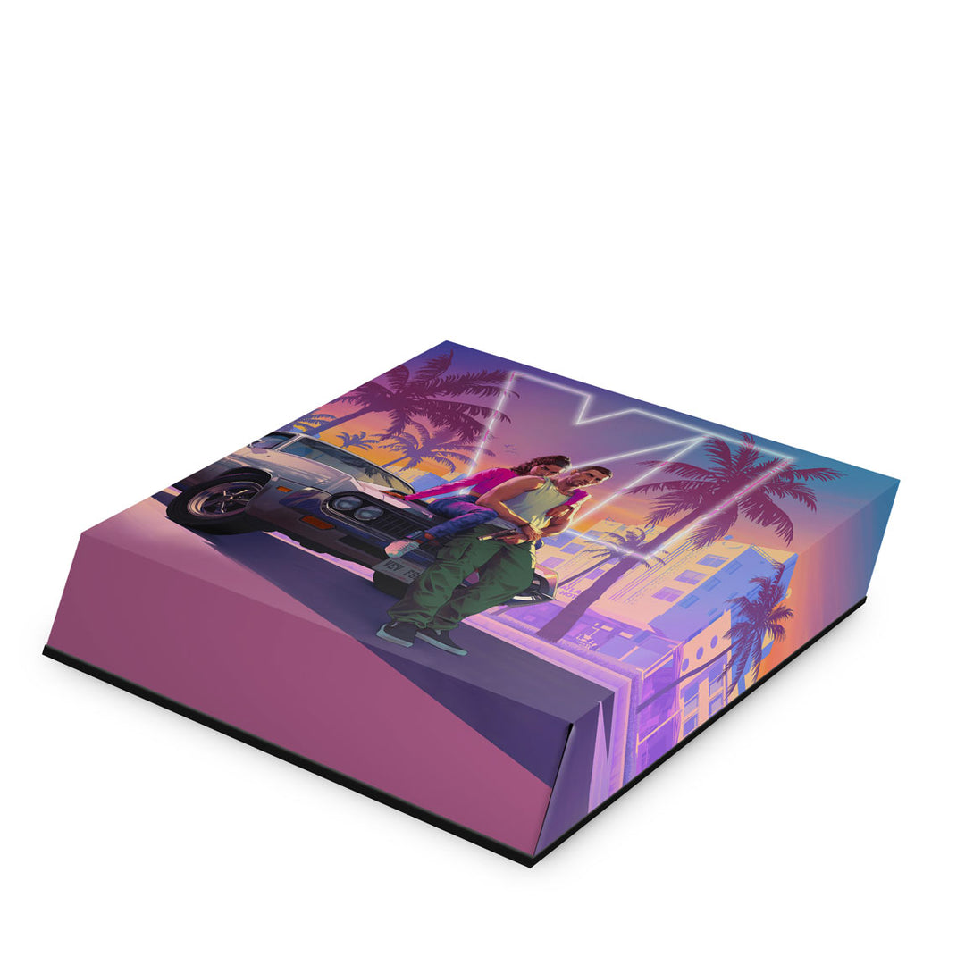 Capa Anti Poeira PS4 Pro - GTA 6 VI - Pop Arte Skins - foto 2