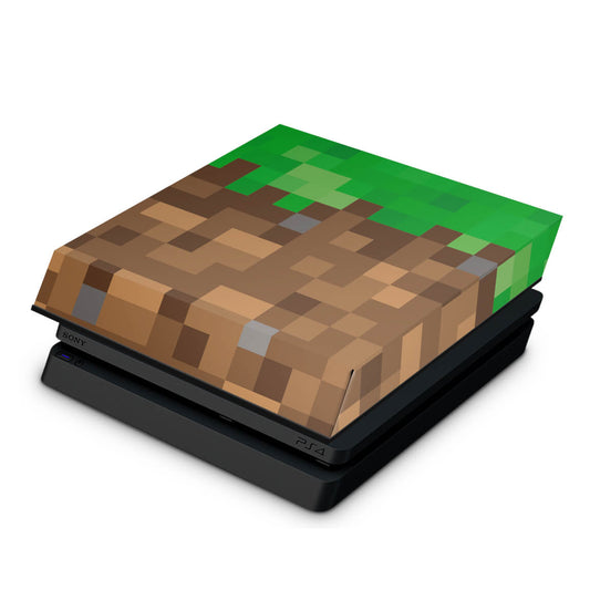Capa Anti Poeira PS4 Slim - Minecraft