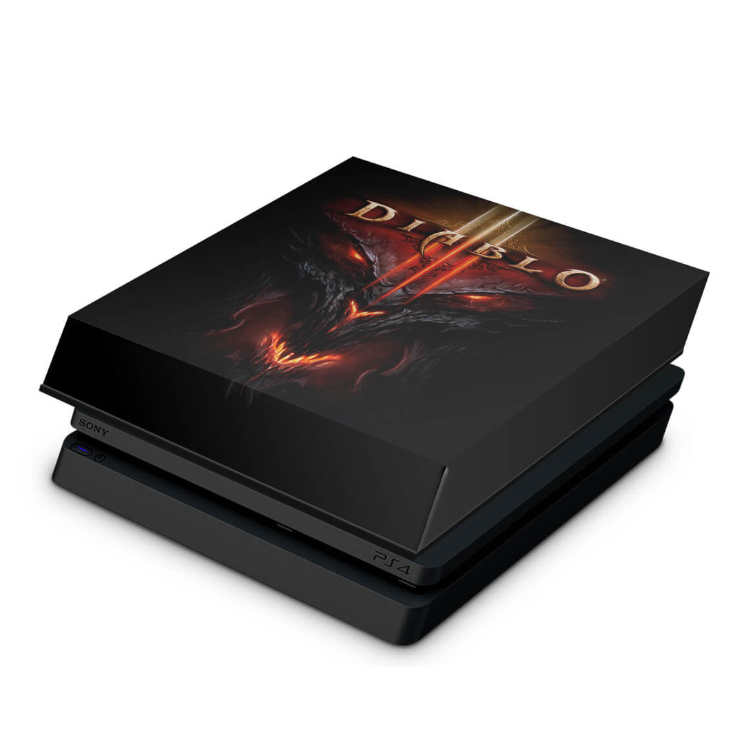 Capa Anti Poeira PS4 Slim - Diablo