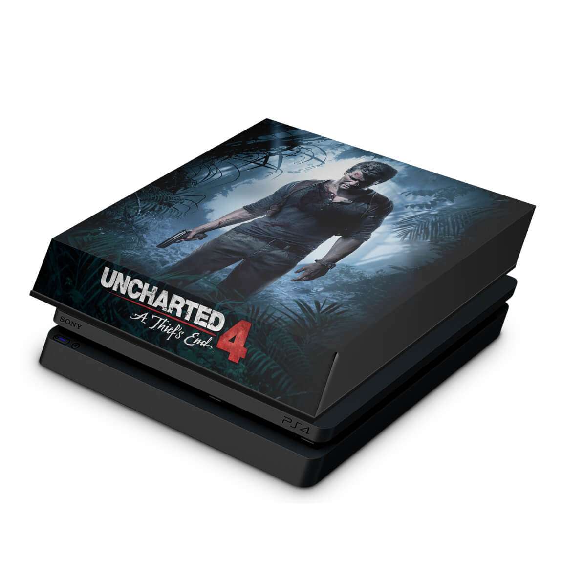 Capa Anti Poeira PS4 Slim - Uncharted 4