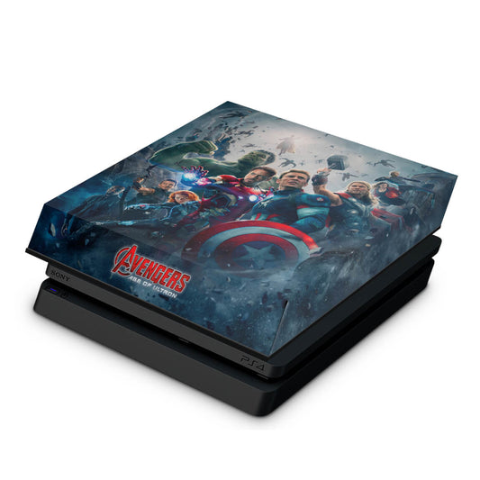 Capa Anti Poeira PS4 Slim - Avengers - Age of Ultron