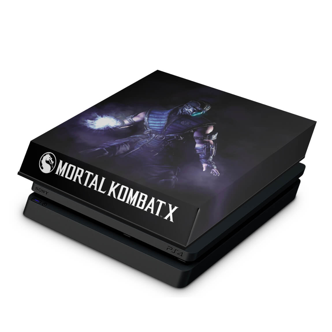 Capa Anti Poeira PS4 Slim - Mortal Kombat X - Sub Zero