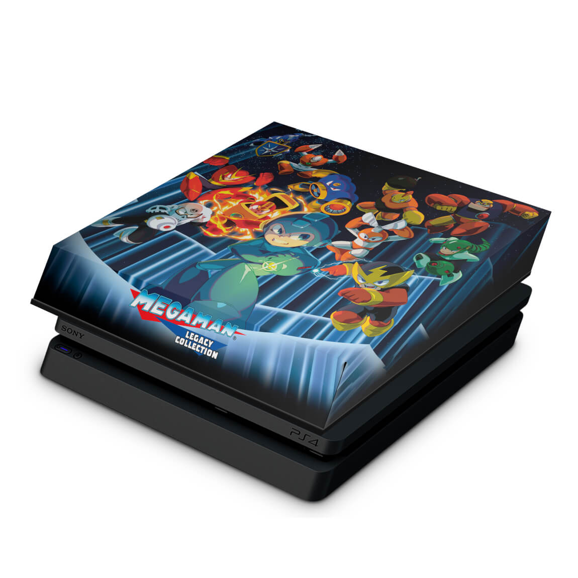 Capa Anti Poeira PS4 Slim - Megaman Legacy Collection
