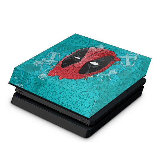 Capa Anti Poeira PS4 Slim - Deadpool