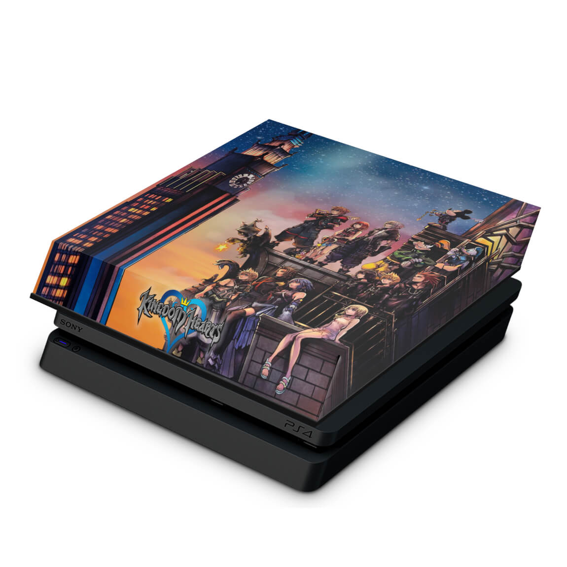 Capa Anti Poeira PS4 Slim - Kingdom Hearts