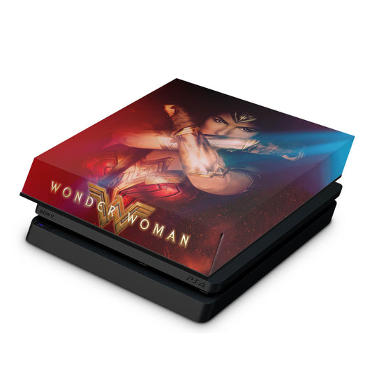 Capa Anti Poeira PS4 Slim - Mulher Maravilha