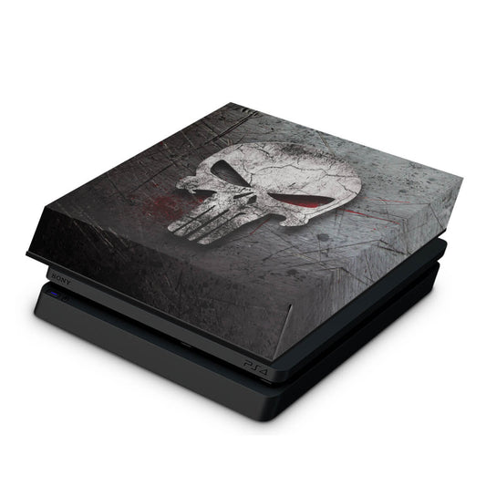 Capa Anti Poeira PS4 Slim - The Punisher Justiceiro #b