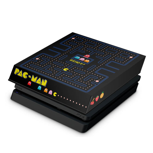 Capa Anti Poeira PS4 Slim - Pac Man
