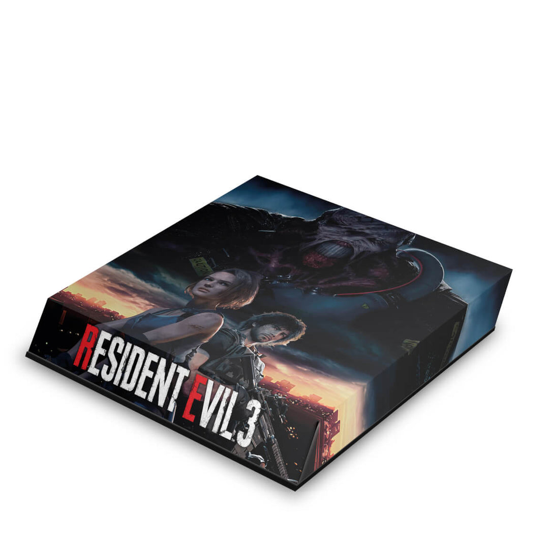 Capa Anti Poeira PS4 Slim - Resident Evil 3 Remake - Pop Arte Skins - foto 2