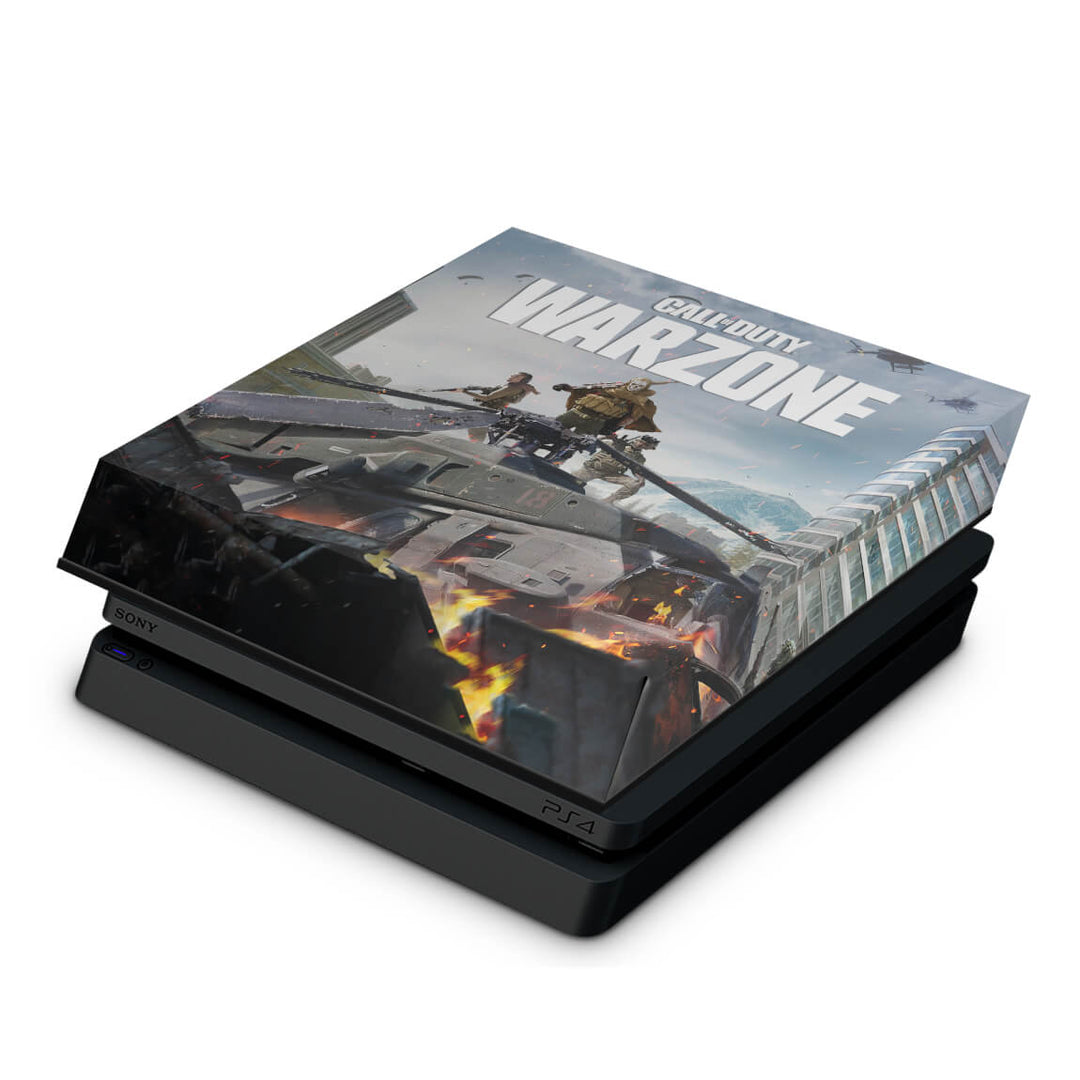 Capa Anti Poeira PS4 Slim - Call of Duty Warzone
