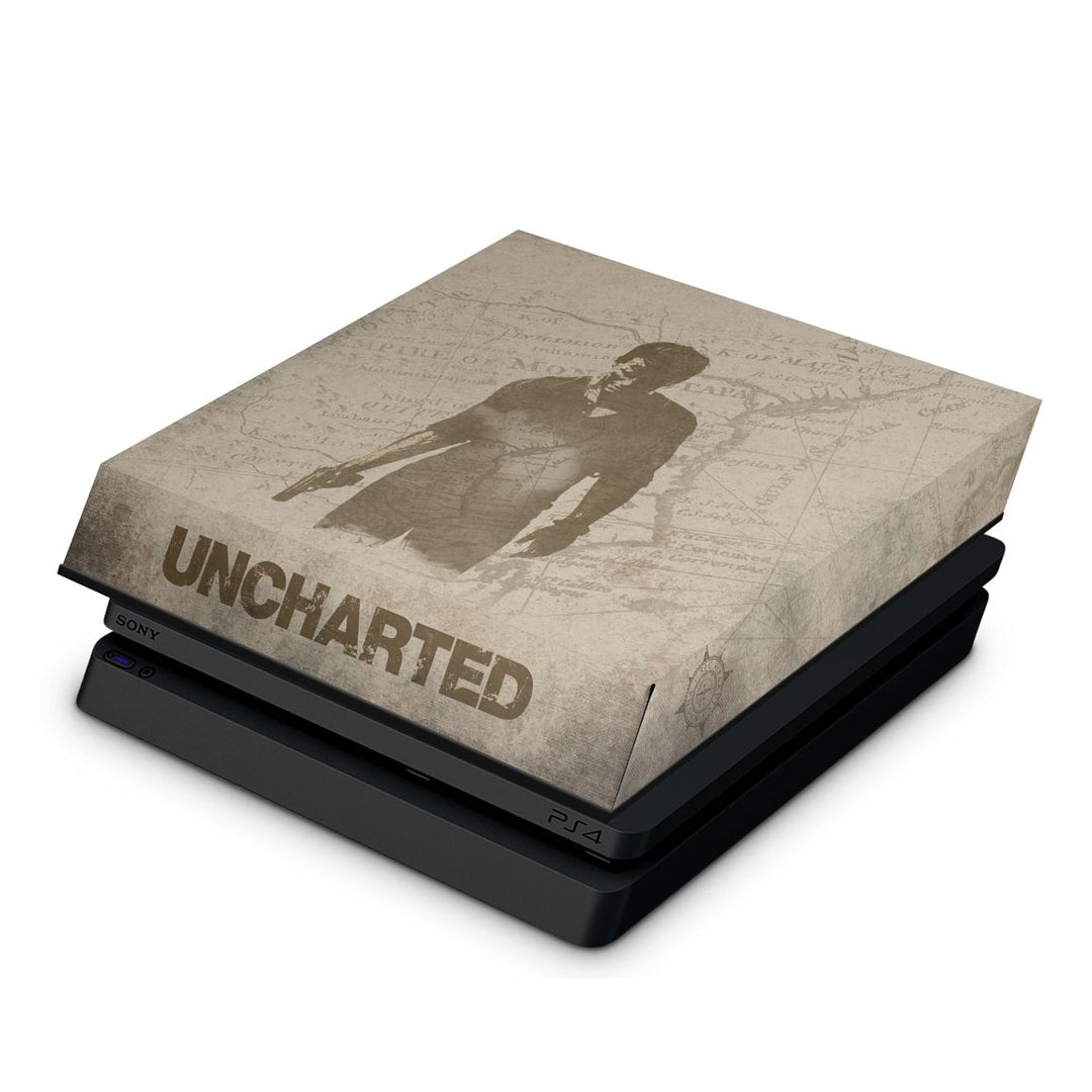 Capa Anti Poeira PS4 Slim - Uncharted