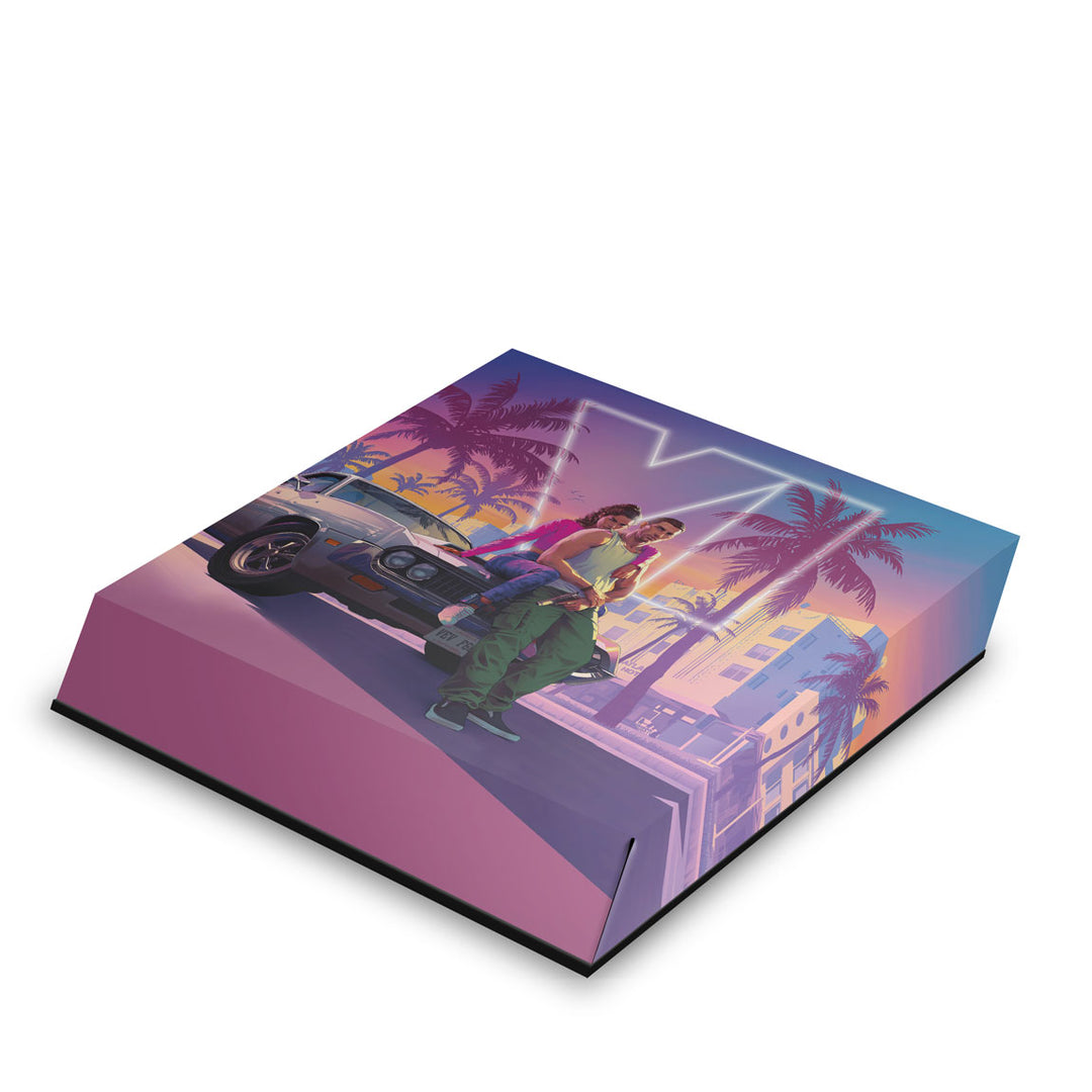 Capa Anti Poeira PS4 Slim - GTA 6 VI - Pop Arte Skins - foto 2
