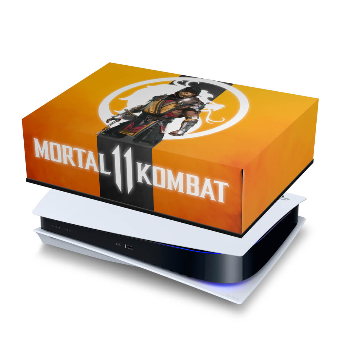 PS5 Fat Capa Anti Poeira - Mortal Kombat 11