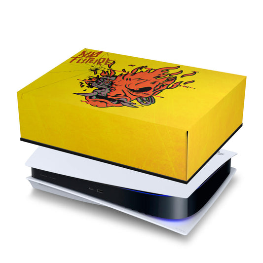 PS5 Fat Capa Anti Poeira - Cyberpunk 2077