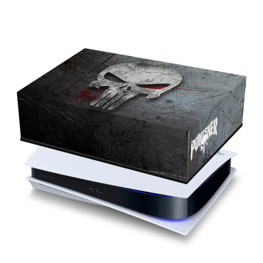 PS5 Fat Capa Anti Poeira - The Punisher Justiceiro