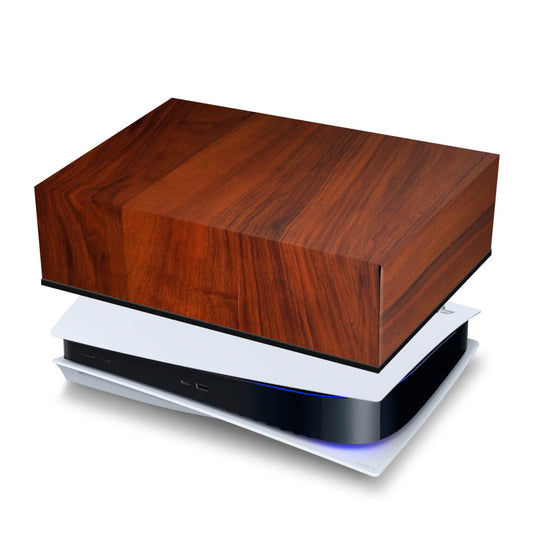 PS5 Fat Capa Anti Poeira - Madeira