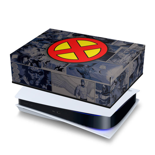 PS5 Fat Capa Anti Poeira - X-Men Comics