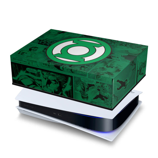 PS5 Fat Capa Anti Poeira - Lanterna Verde Comics