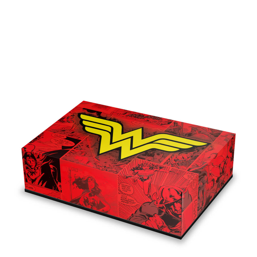 Capa Anti Poeira PS5 Fat Horizontal - Mulher Maravilha Comics - Pop Arte Skins - foto 2