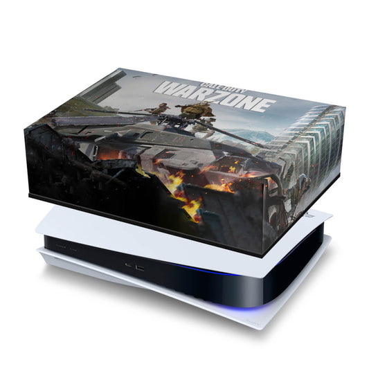 PS5 Fat Capa Anti Poeira - Call of Duty Warzone