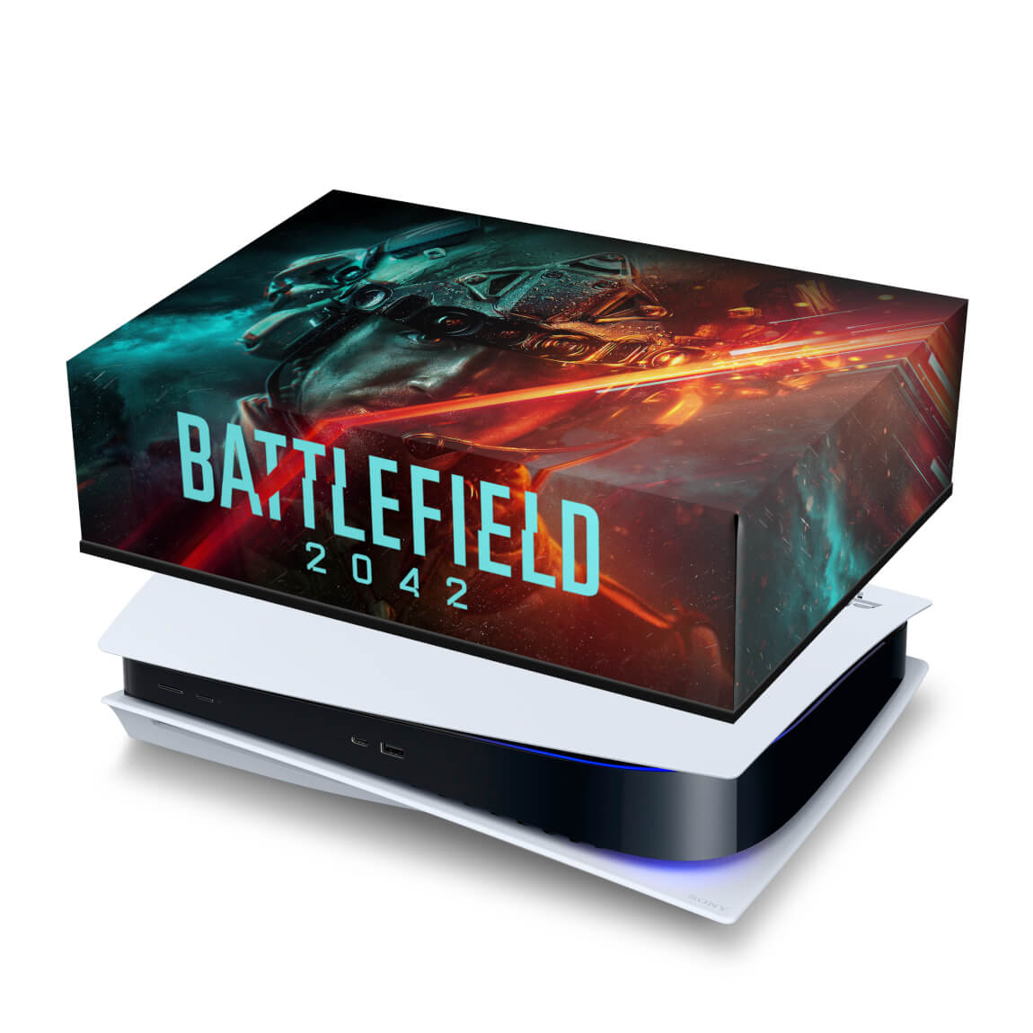 PS5 Fat Capa Anti Poeira - Battlefield 2042