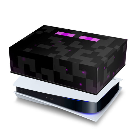 PS5 Fat Capa Anti Poeira - Minecraft Enderman
