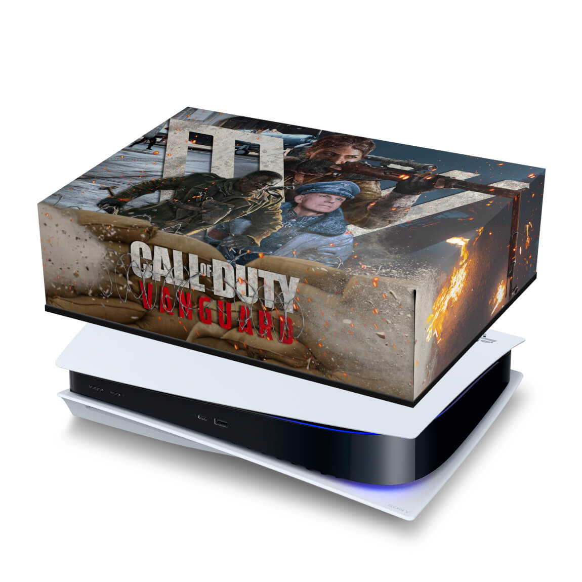 PS5 Fat Capa Anti Poeira - Call of Duty Vanguard