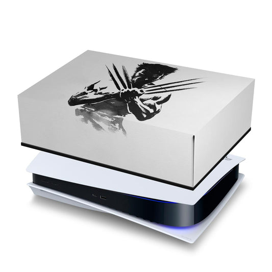 PS5 Fat Capa Anti Poeira - Wolverine X-men