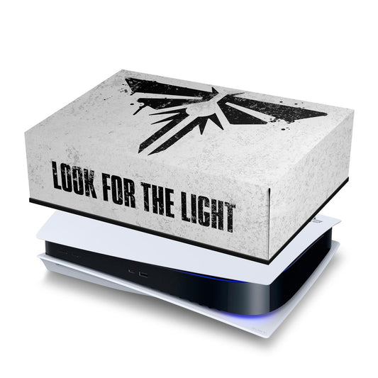 PS5 Fat Capa Anti Poeira - The Last Of Us Firefly